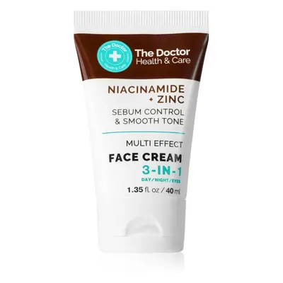 The Doctor Niacinamide + Zinc Sebum Control & Smooth Tone Hautcreme für Reduktion fettiger Haut