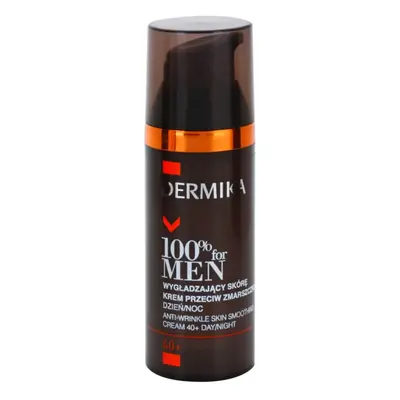 Dermika 100% for Men glättende Anti-Falten Creme 40+