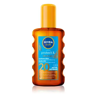 Nivea Sun Protect & Bronze Trockenöl zum bräunen SPF