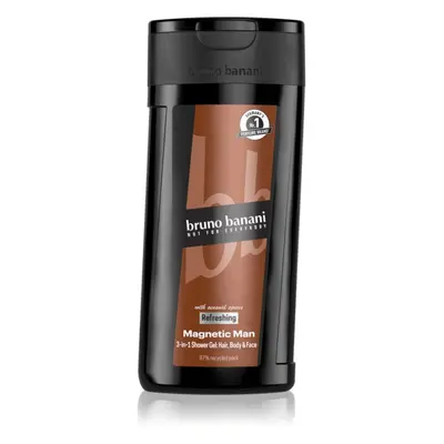 Bruno Banani Magnetic Man parfümiertes Duschgel 3in1 für Herren