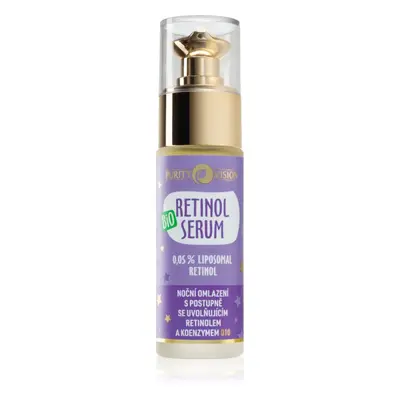 Purity Vision BIO Retinol Nachtserum zur Verlangsamung von Hautalterung