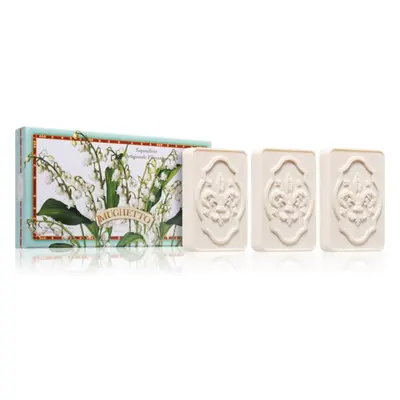 Saponificio Artigianale Fiorentino Lily Of The Valley Set Set fester Seifen