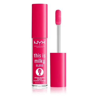 NYX Professional Makeup This is Milky Gloss Milkshakes Hydratisierendes Lipgloss mit Parfümierun