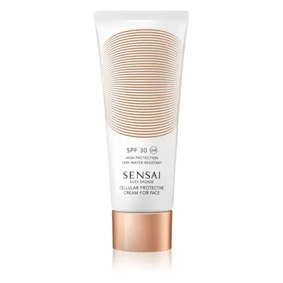 Sensai Silky Bronze Cellular Protective Cream Antifalten Sonnencreme SPF