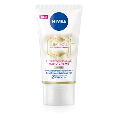 NIVEA Cellular Luminous Handcreme gegen Pigmentflecken SPF