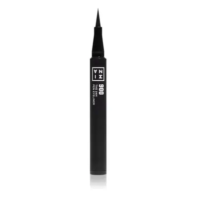 3INA The 24H Pen Eyeliner Mini lang anhaltender Eyeliner Farbton - Black