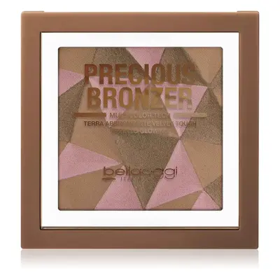 bellaoggi Precious Bronzer Multicolor Tech kompakter, bronzierender Puder Farbton Warm Sun
