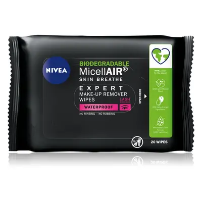 NIVEA MicellAir Expert Mizellengesichtstücher zur Make-up-Entfernung