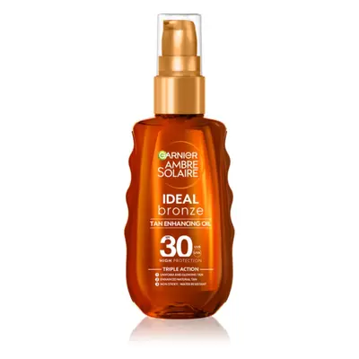 Garnier Ambre Solaire Ideal Bronze pflegendes und bräunendes Öl SPF