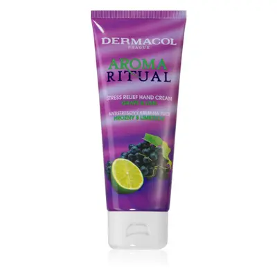 Dermacol Aroma Ritual Grape & Lime Handcreme gegen Stress