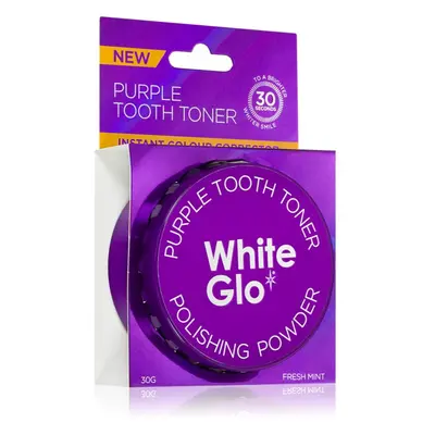 White Glo Purple Tooth Toner Powder Puder für weißere Zähne