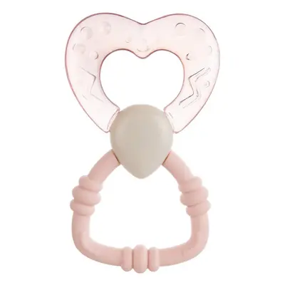 Canpol babies Teethers Water Beißring mit Rassel 3m+ Pink