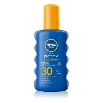 Nivea Sun Protect & Moisture feuchtigkeitsspendendes Gel zum Bräunen SPF