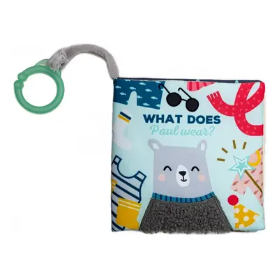 Taf Toys Book What Does Paul Wear kontrastierendes Lehrbuch