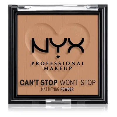 NYX Professional Makeup Can't Stop Won't Stop Mattifying Powder mattierendes Puder Farbton Fair