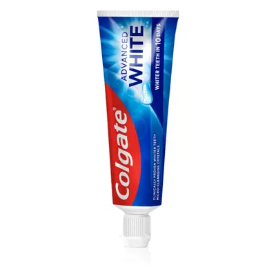 Colgate Advanced White bleichende Zahnpasta gegen Zahnschmelzflecken