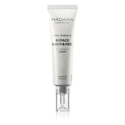 Mádara Time Miracle Reface Sleep & Peel Sanftes Nachtpeelingserum mit Verjüngungs-Effekt