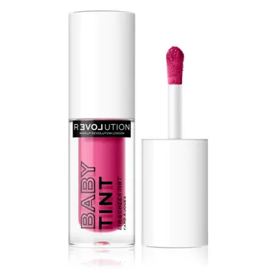 Revolution Relove Baby Tint flüssiges Rouge und Lipgloss Farbton Blush 1.4 ml