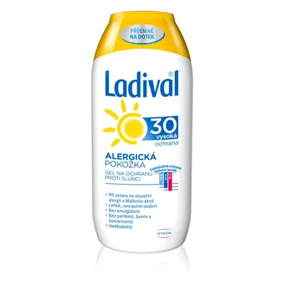 Ladival Allergic schützende Gel-Creme zum Bräunen gegen Sonnenallergie SPF