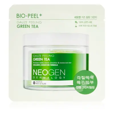 Neogen Dermalogy Bio-Peel+ Gauze Peeling Green Tea Peeling-Pads für das Gesicht für hydratisiert