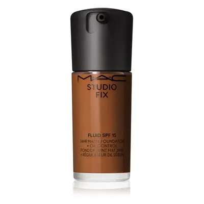 MAC Cosmetics Studio Fix Fluid SPF 24HR Matte Foundation + Oil Control mattierendes Make-up SPF 