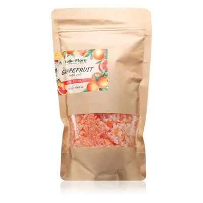 Folk & Flora Grapefruit Badesalz mit beruhigender Wirkung