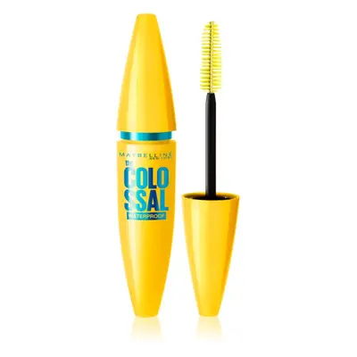 MAYBELLINE NEW YORK The Colossal Wasserfester Mascara für mehr Volumen Farbton Black