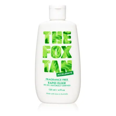 The Fox Tan Fragrance Free Elixir Körpercreme beschleunigte Bräunung