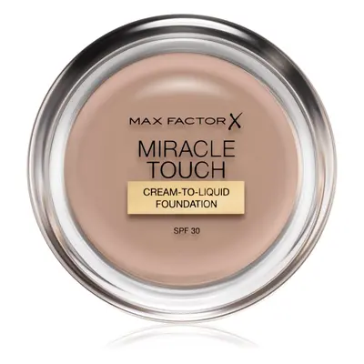 Max Factor Miracle Touch hydratisierendes cremiges Make-up SPF Farbton Blushing Beige