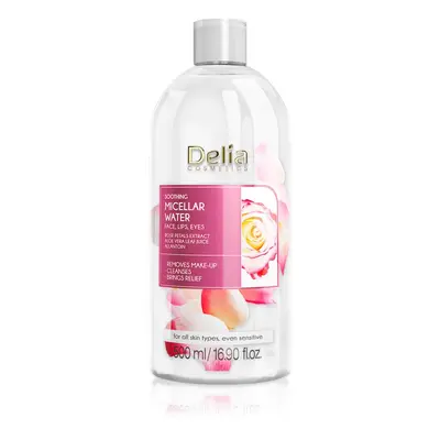 Delia Cosmetics Micellar Water Rose Petals Extract beruhigendes, reinigendes Mizellenwasser