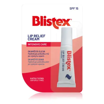 Blistex Lip Relief Cream Balsam für trockene und rissige Lippen SPF