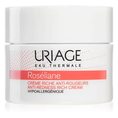 Uriage Roséliane Anti-Redness Rich Cream nährende Tagescreme für empfindliche Haut mit der Neigu