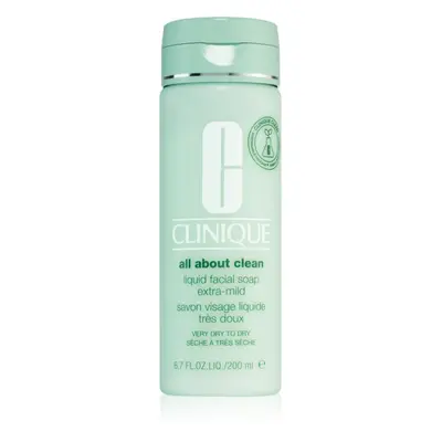 Clinique Liquid Facial Soap Extra-Mild Flüssigseife für trockene bis sehr trockene Haut