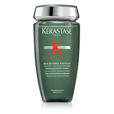 Kérastase Genesis Homme Bain de Force Quotiden reinigendes und nährendes Shampoo für schwaches H