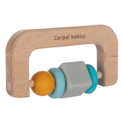 Canpol babies Teethers Wood-Silicone Beißring