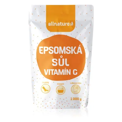 Allnature Epsom salt + vitamín C Badesalz