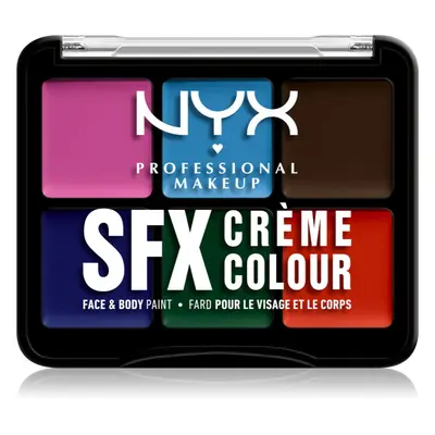 NYX Professional Makeup Halloween SFX Paints Lidschatten & Kontourpalette für Körper und Gesicht