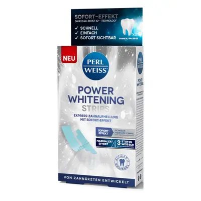 Perl Weiss Power Whitening Strips Zahnweisser-Zahnpasta