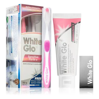 White Glo Sensitive Forte Zahnpflegeset