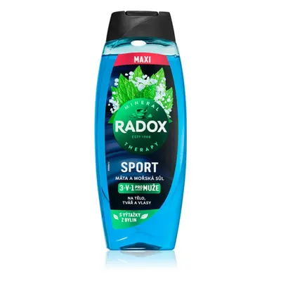 Radox Mineral Therapy Duschgel für Herren maxi Mint & Sea Salt