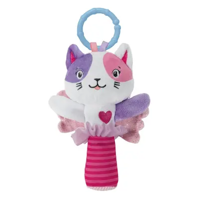 Clementoni Baby Lovely Cat Rattle Rassel für Kinder ab der Geburt