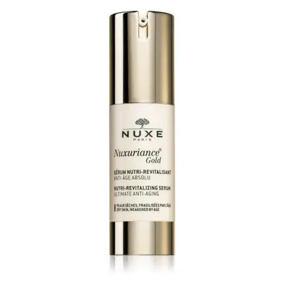 Nuxe Nuxuriance Gold revitalisierendes Gesichtsserum mit nahrhaften Effekt