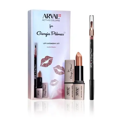 Arval THE LIP HARMONY KIT Nude Peach Make-up Set für Damen