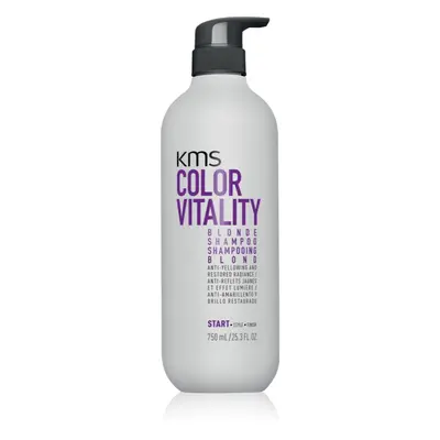 KMS Color Vitality Blonde Shampoo hydratisierendes Shampoo für blonde Haare