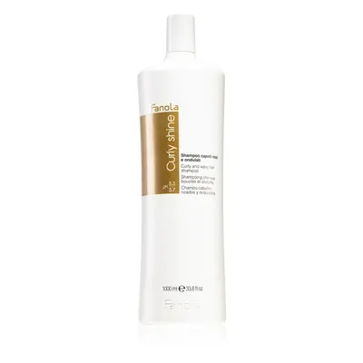 Fanola Curly Shine Shampoo für welliges und lockiges Haar