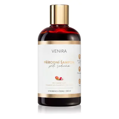 Venira Shampoo for Greying Hair Naturshampoo für braune Farbnuancen des Haares mit Duft Mango an