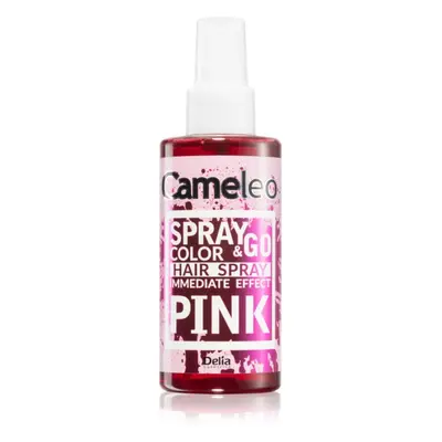 Delia Cosmetics Cameleo Spray & Go Color Haarspray für das Haar Farbton PINK