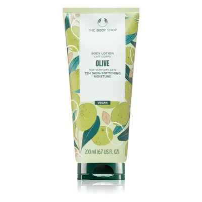 The Body Shop Olive verfeinernde Body lotion für trockene Haut