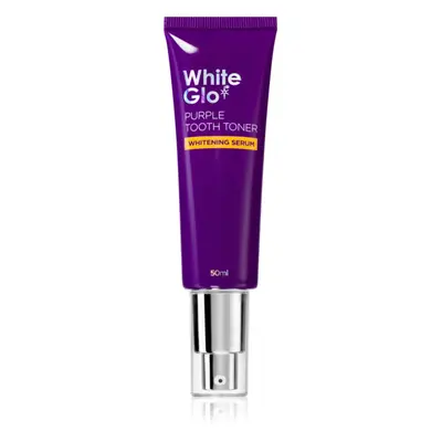 White Glo Purple Tooth Toner Whitening Serum bleichender Schaum für die Zähne