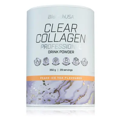 BioTechUSA Clear Collagen Professional Pulver zur Herstellung von Getränken mit Kollagen Geschma